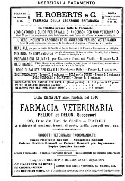 La clinica veterinaria rivista di medicina e chirurgia pratica degli animali domestici