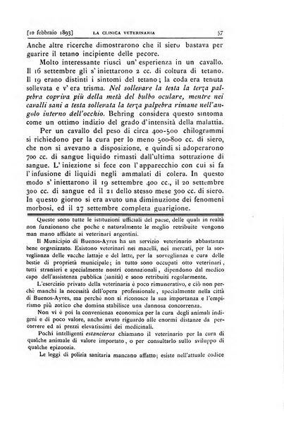 La clinica veterinaria rivista di medicina e chirurgia pratica degli animali domestici