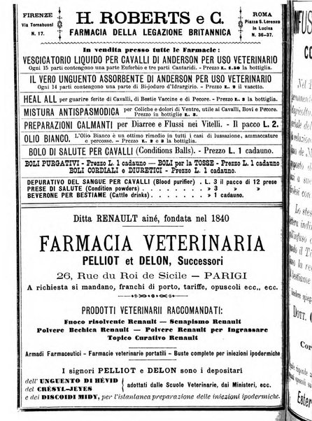 La clinica veterinaria rivista di medicina e chirurgia pratica degli animali domestici