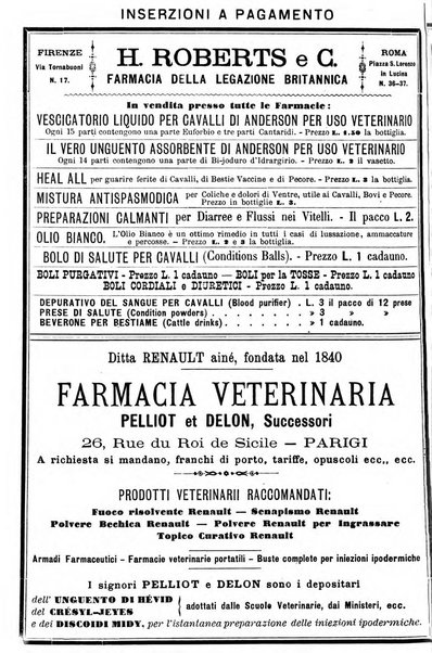 La clinica veterinaria rivista di medicina e chirurgia pratica degli animali domestici