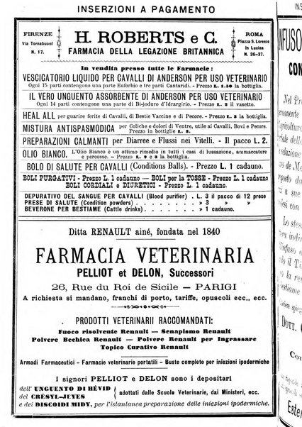 La clinica veterinaria rivista di medicina e chirurgia pratica degli animali domestici