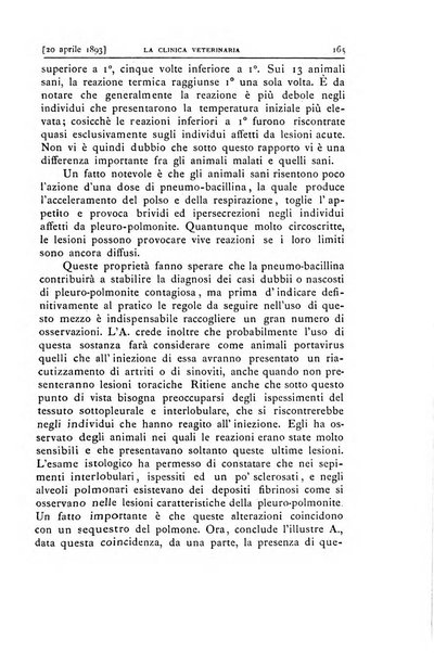 La clinica veterinaria rivista di medicina e chirurgia pratica degli animali domestici