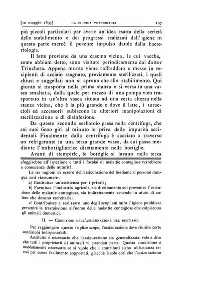 La clinica veterinaria rivista di medicina e chirurgia pratica degli animali domestici