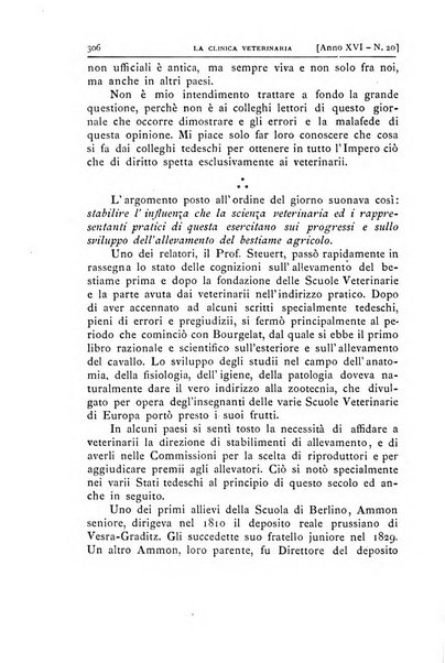 La clinica veterinaria rivista di medicina e chirurgia pratica degli animali domestici