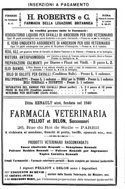 La clinica veterinaria rivista di medicina e chirurgia pratica degli animali domestici