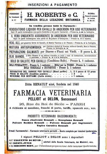 La clinica veterinaria rivista di medicina e chirurgia pratica degli animali domestici