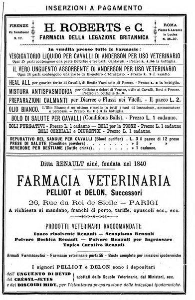 La clinica veterinaria rivista di medicina e chirurgia pratica degli animali domestici