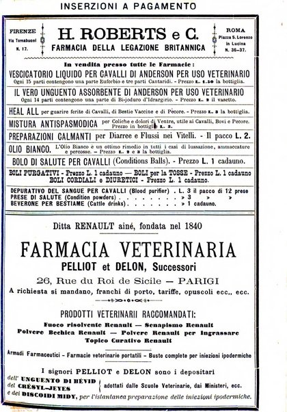 La clinica veterinaria rivista di medicina e chirurgia pratica degli animali domestici