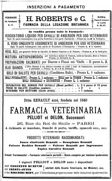 La clinica veterinaria rivista di medicina e chirurgia pratica degli animali domestici