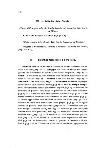 La clinica veterinaria rivista di medicina e chirurgia pratica degli animali domestici