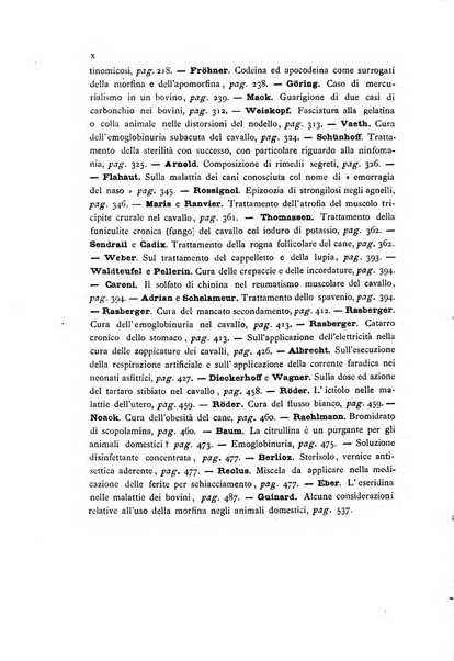 La clinica veterinaria rivista di medicina e chirurgia pratica degli animali domestici