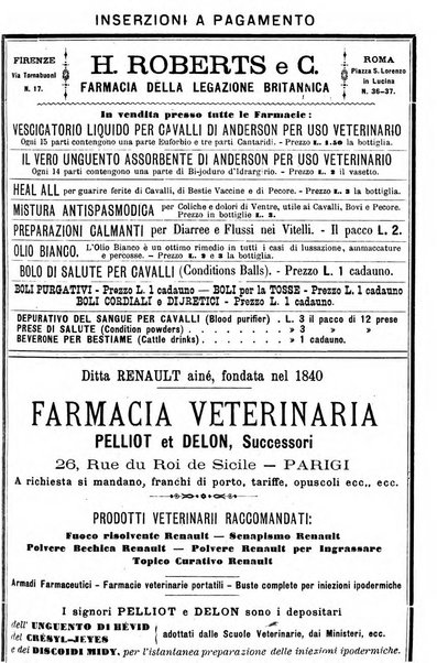 La clinica veterinaria rivista di medicina e chirurgia pratica degli animali domestici