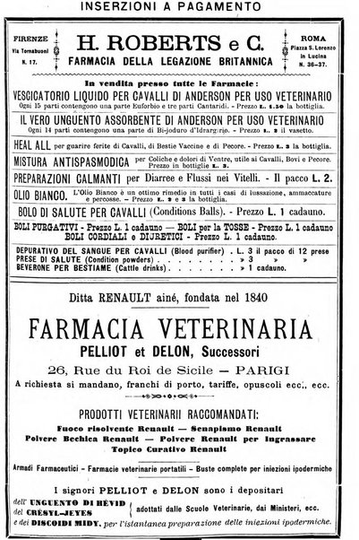 La clinica veterinaria rivista di medicina e chirurgia pratica degli animali domestici