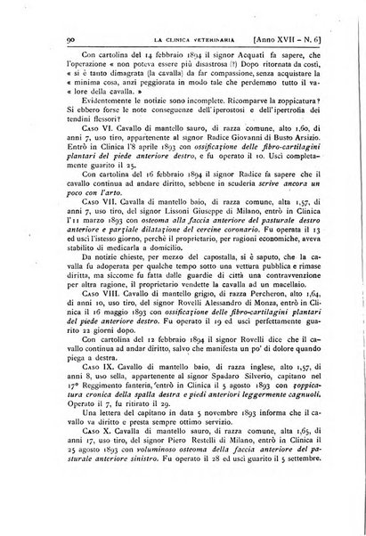 La clinica veterinaria rivista di medicina e chirurgia pratica degli animali domestici