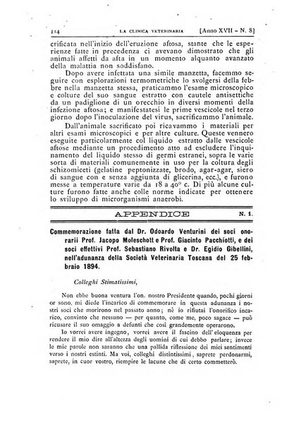 La clinica veterinaria rivista di medicina e chirurgia pratica degli animali domestici