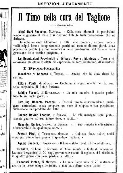 La clinica veterinaria rivista di medicina e chirurgia pratica degli animali domestici