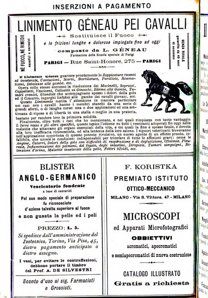 La clinica veterinaria rivista di medicina e chirurgia pratica degli animali domestici