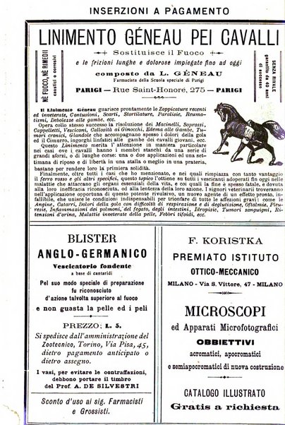 La clinica veterinaria rivista di medicina e chirurgia pratica degli animali domestici