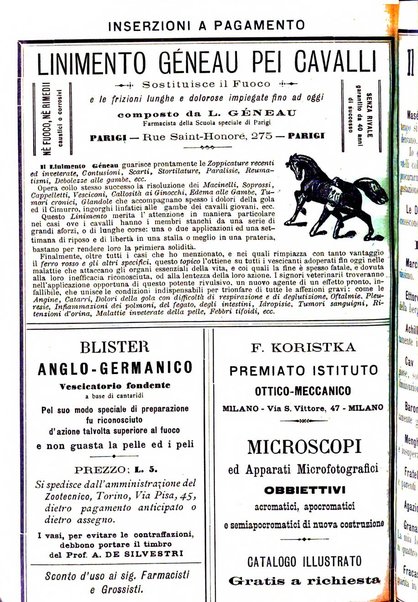 La clinica veterinaria rivista di medicina e chirurgia pratica degli animali domestici