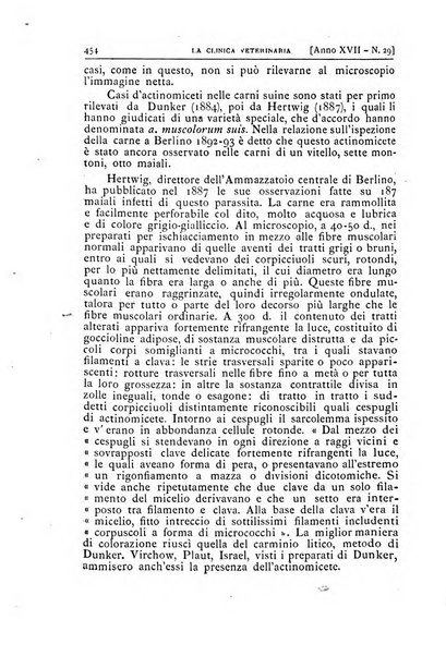 La clinica veterinaria rivista di medicina e chirurgia pratica degli animali domestici