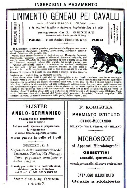 La clinica veterinaria rivista di medicina e chirurgia pratica degli animali domestici