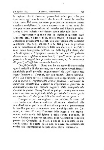 La clinica veterinaria rivista di medicina e chirurgia pratica degli animali domestici