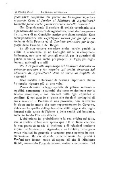 La clinica veterinaria rivista di medicina e chirurgia pratica degli animali domestici