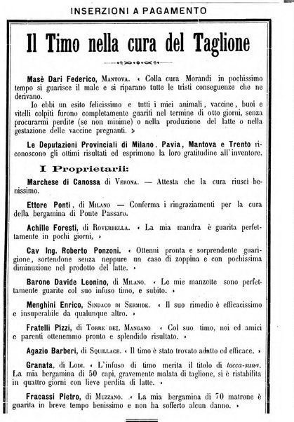 La clinica veterinaria rivista di medicina e chirurgia pratica degli animali domestici