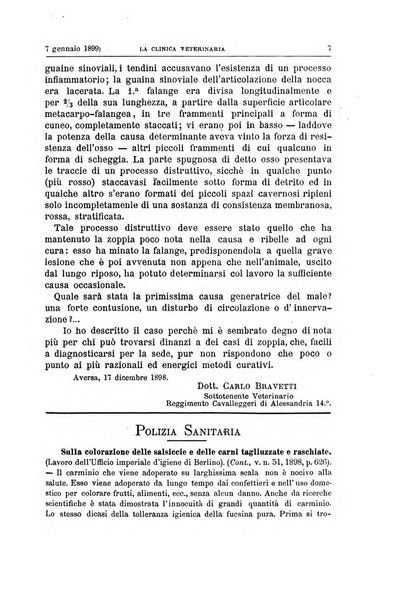 La clinica veterinaria rivista di medicina e chirurgia pratica degli animali domestici