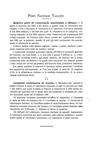 La clinica veterinaria rivista di medicina e chirurgia pratica degli animali domestici