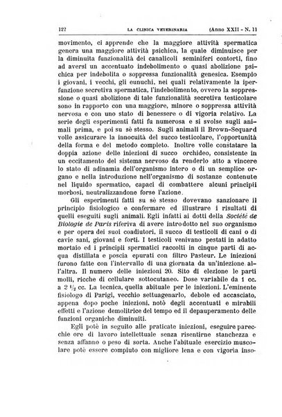 La clinica veterinaria rivista di medicina e chirurgia pratica degli animali domestici