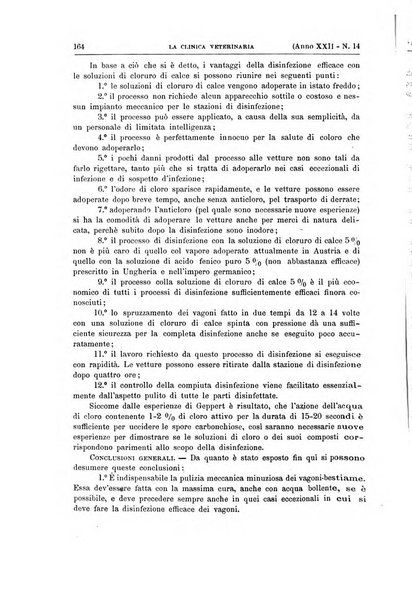 La clinica veterinaria rivista di medicina e chirurgia pratica degli animali domestici