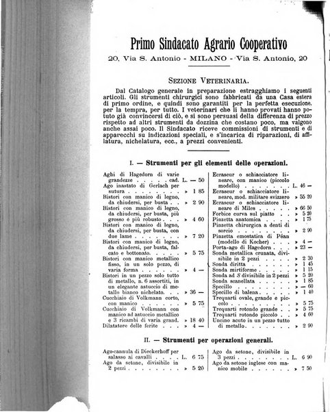 La clinica veterinaria rivista di medicina e chirurgia pratica degli animali domestici