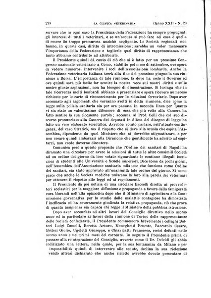 La clinica veterinaria rivista di medicina e chirurgia pratica degli animali domestici