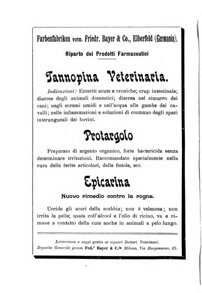 La clinica veterinaria rivista di medicina e chirurgia pratica degli animali domestici