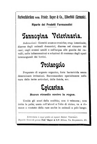 La clinica veterinaria rivista di medicina e chirurgia pratica degli animali domestici