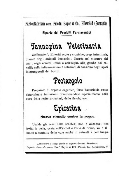 La clinica veterinaria rivista di medicina e chirurgia pratica degli animali domestici