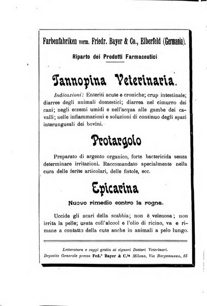 La clinica veterinaria rivista di medicina e chirurgia pratica degli animali domestici