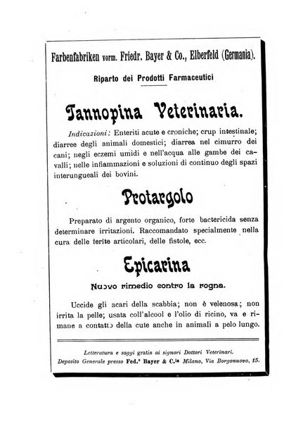 La clinica veterinaria rivista di medicina e chirurgia pratica degli animali domestici