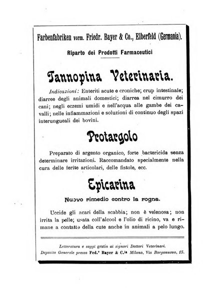 La clinica veterinaria rivista di medicina e chirurgia pratica degli animali domestici