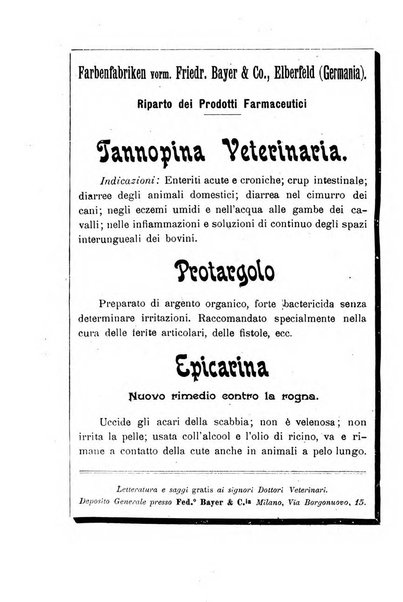 La clinica veterinaria rivista di medicina e chirurgia pratica degli animali domestici