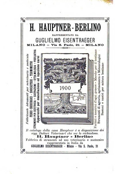 La clinica veterinaria rivista di medicina e chirurgia pratica degli animali domestici