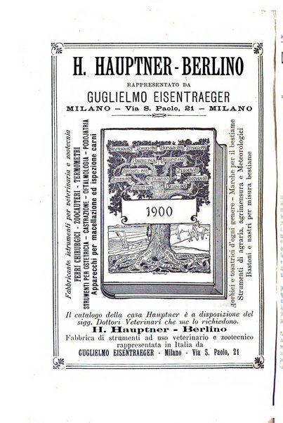 La clinica veterinaria rivista di medicina e chirurgia pratica degli animali domestici