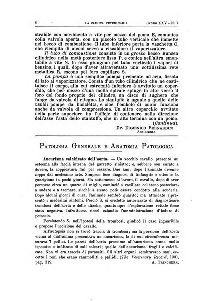 La clinica veterinaria rivista di medicina e chirurgia pratica degli animali domestici