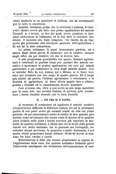 La clinica veterinaria rivista di medicina e chirurgia pratica degli animali domestici