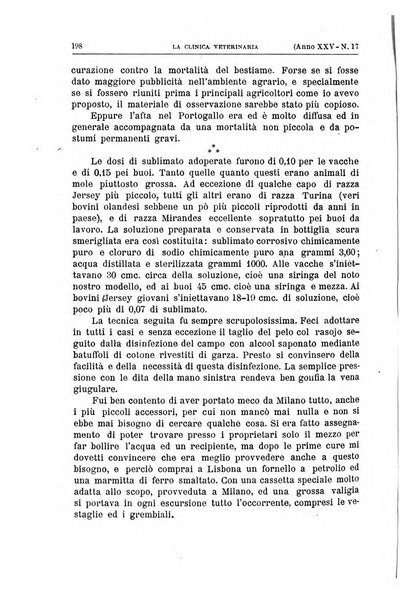 La clinica veterinaria rivista di medicina e chirurgia pratica degli animali domestici