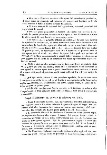 La clinica veterinaria rivista di medicina e chirurgia pratica degli animali domestici