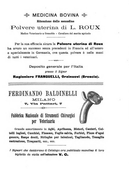 La clinica veterinaria rivista di medicina e chirurgia pratica degli animali domestici