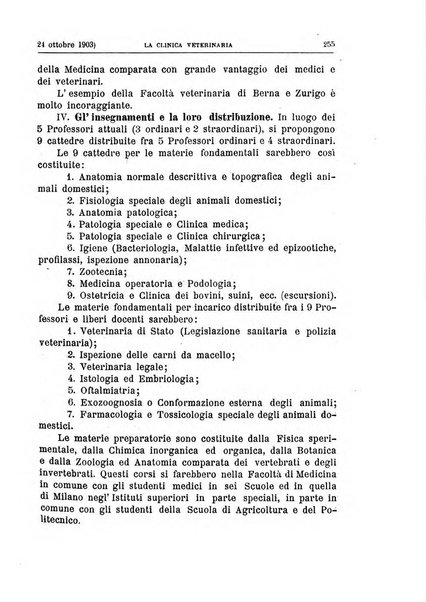 La clinica veterinaria rivista di medicina e chirurgia pratica degli animali domestici