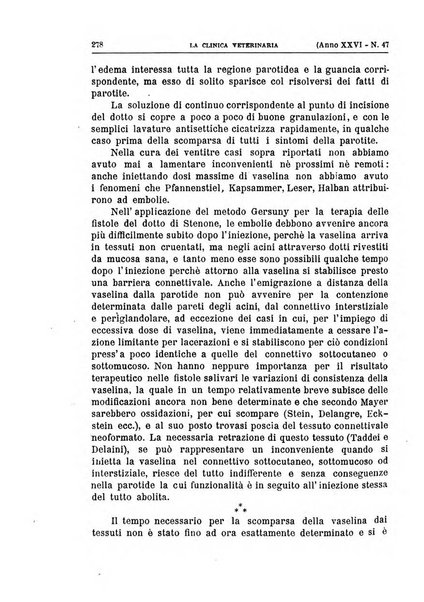 La clinica veterinaria rivista di medicina e chirurgia pratica degli animali domestici